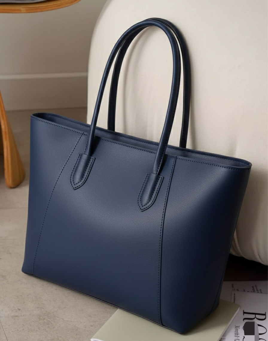 2026/06/61999.png Premium Leather Tote Bag for Women - Elegant Shoulder Bag & Spacious Everyday Handbag