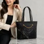 Elegant Textured Design Tote Bag and Stylish Shoulder Bag for Women Fashion