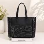 Black Tote Bag for Women | Stylish Shoulder Handbag Pakistan